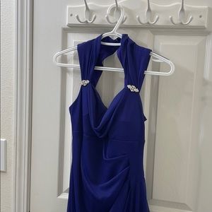 Size 6 Sapphire Blue Dress